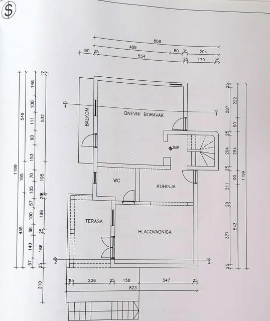 Šolta - casa con dependance