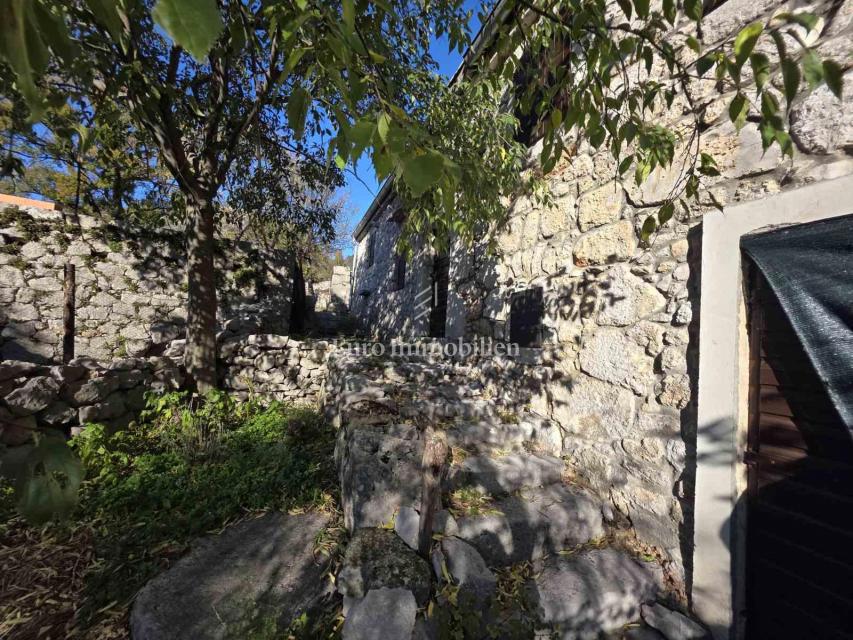 Entroterra di Novi Vinodolski, Due case con ampio giardino