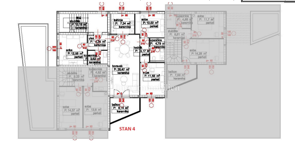 Trilocale in nuova costruzione vicino al mare