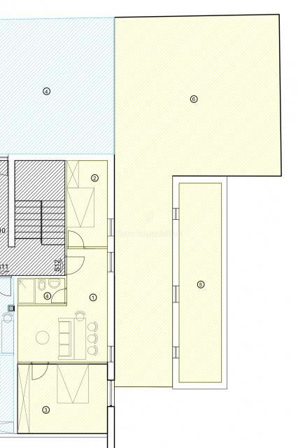 Crikvenica, appartamento, terrazza, vista mare