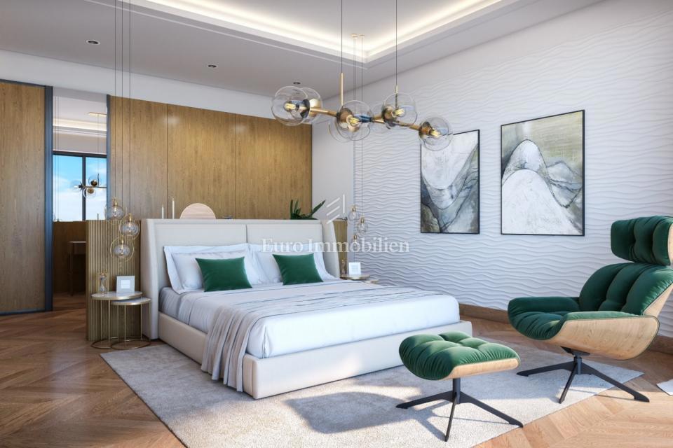 Villa di lusso con piscina a sfioro e vista mare