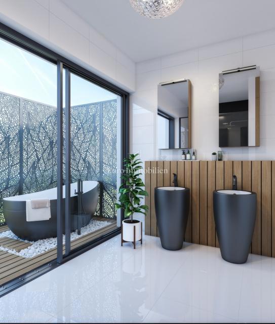 Villa di lusso con piscina a sfioro e vista mare