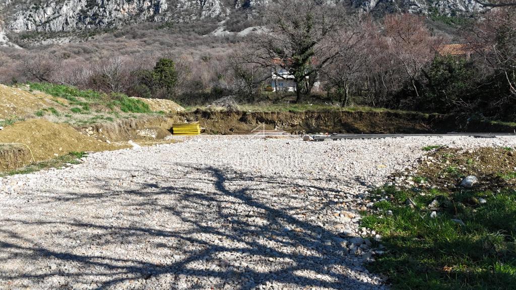 Terreno edificabile con permesso e fondamenta – Bribir, vista mare