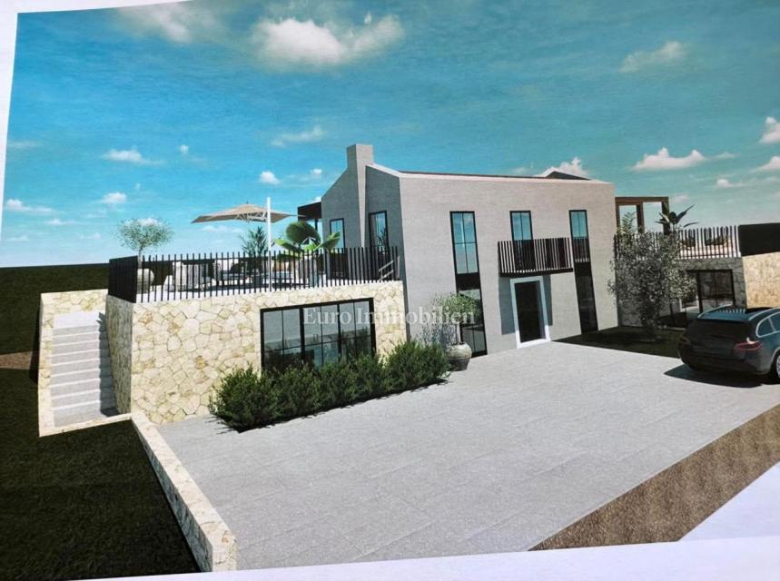 Casa con ampio cortile, Cerovlje, Istria