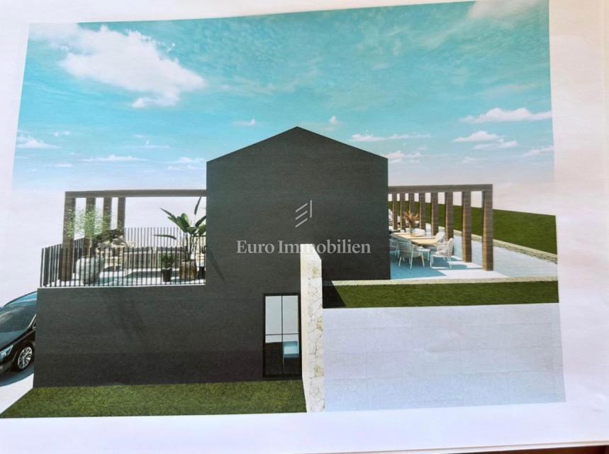 Casa con ampio cortile, Cerovlje, Istria