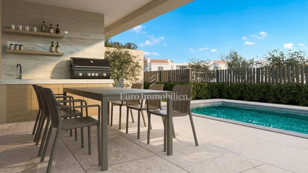 Malinska - villetta bifamiliare con vista mare!