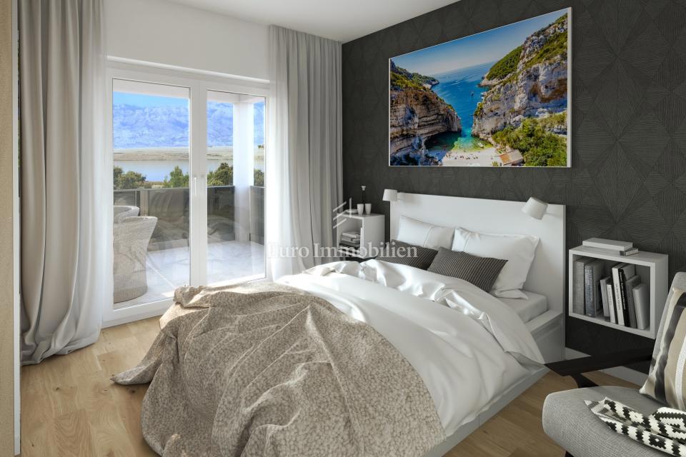 Isola di Vir - nuovo appartamento con giardino privato