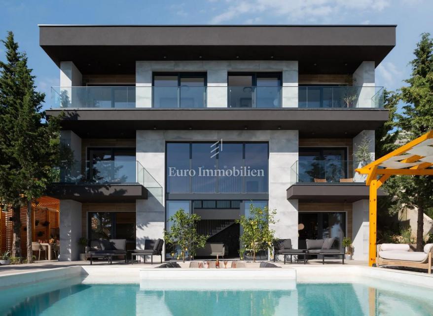 Starigrad - villa di lusso con vista panoramica sul mare