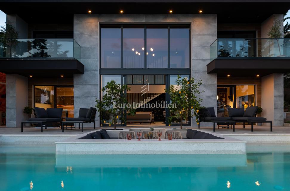 Starigrad - villa di lusso con vista panoramica sul mare