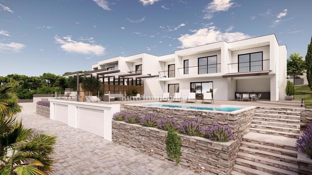 Crikvenica - due ville con vista panoramica sul mare