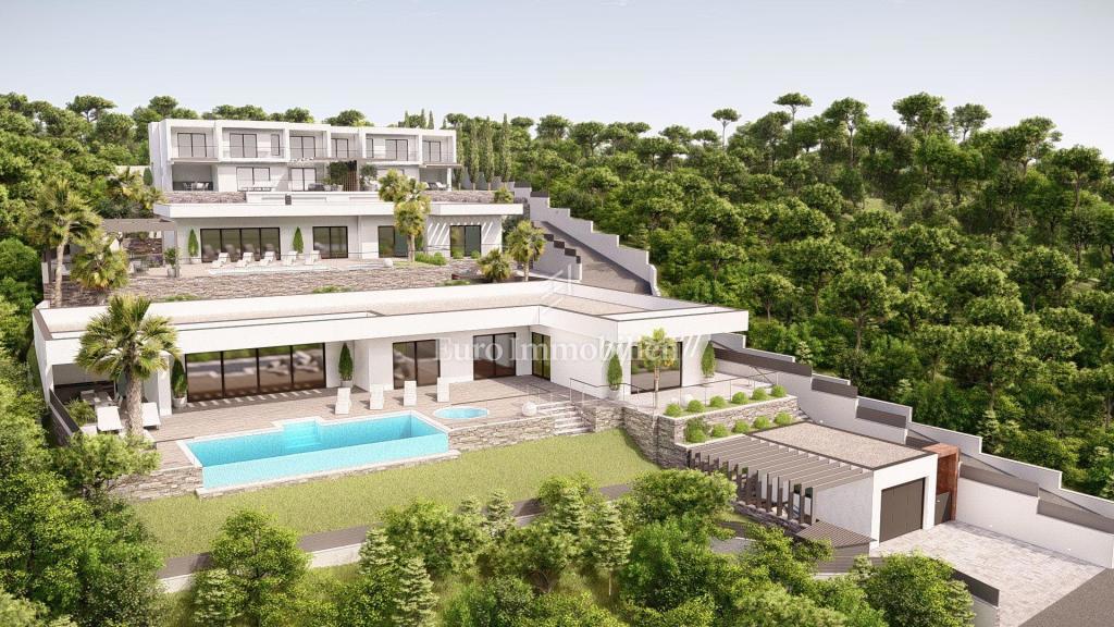 Crikvenica - due ville con vista panoramica sul mare