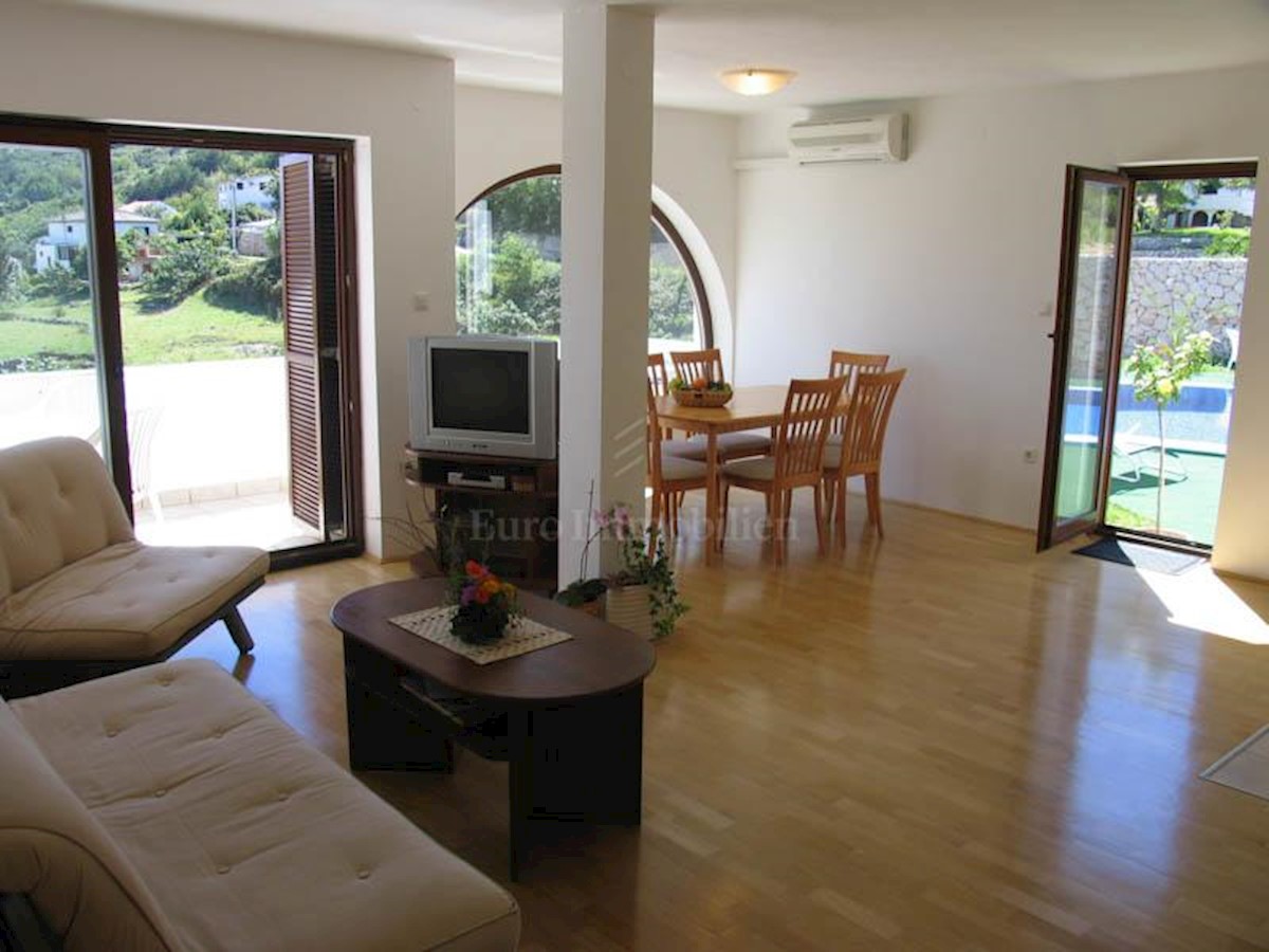 House with a beautiful view of green fields