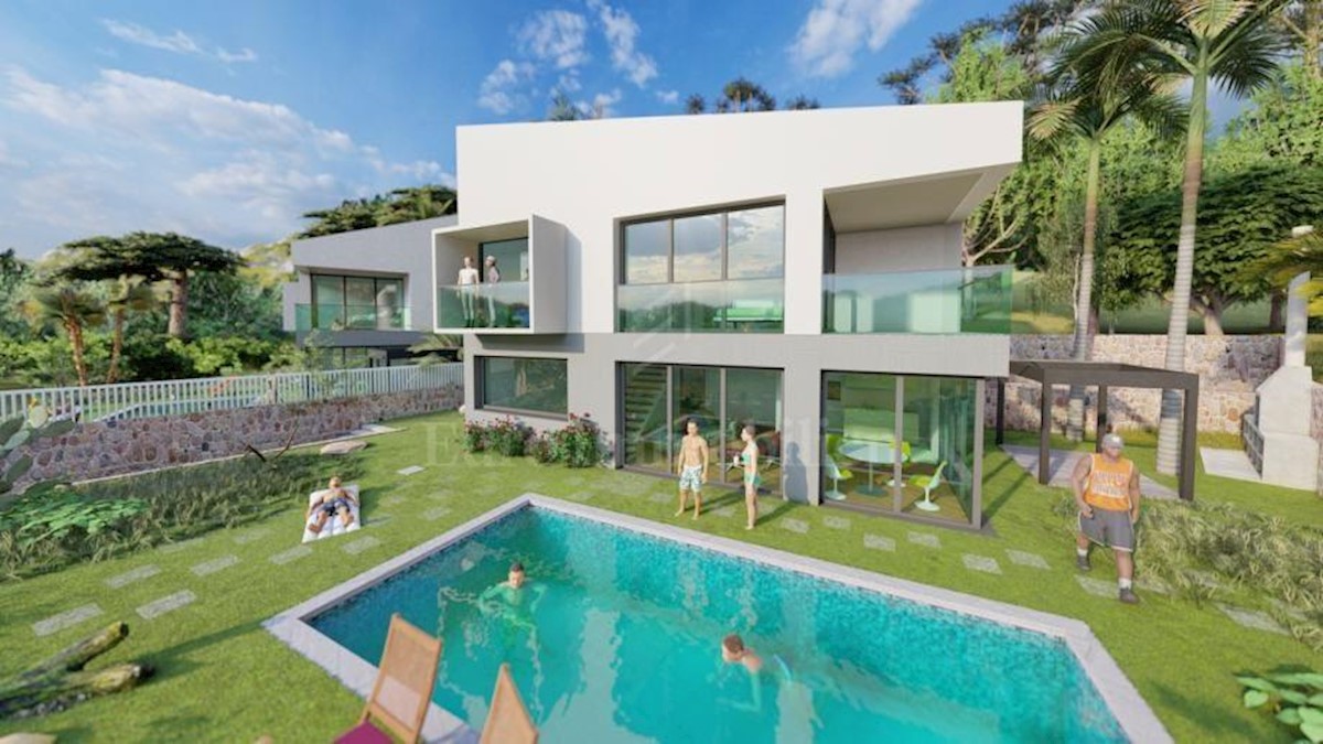 New modern house with pool! Bribir, surroundings of town Novi Vinodolski!