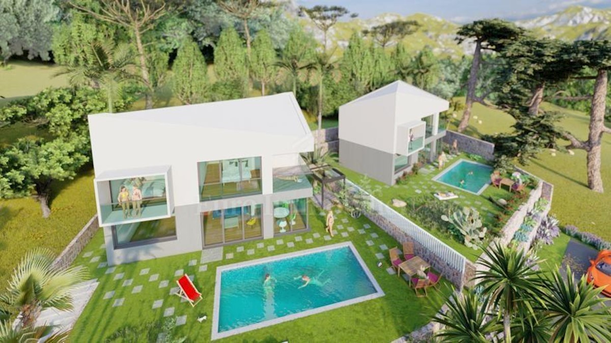 New modern house with pool! Bribir, surroundings of town Novi Vinodolski!