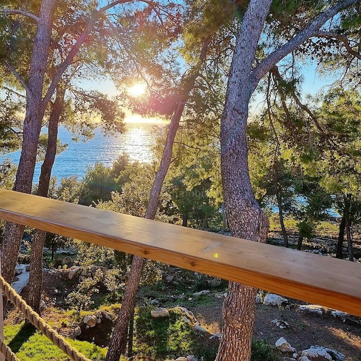 Dalmatian house first row to the sea, Trogir