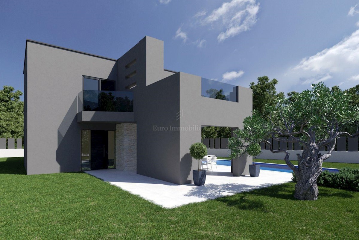 Modern villa with swimming pool