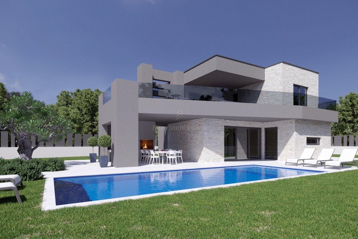 Modern villa with swimming pool