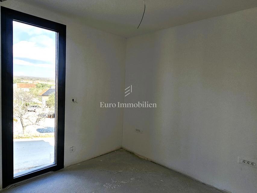 Appartamento attico nella città di Krk, nuova costruzione