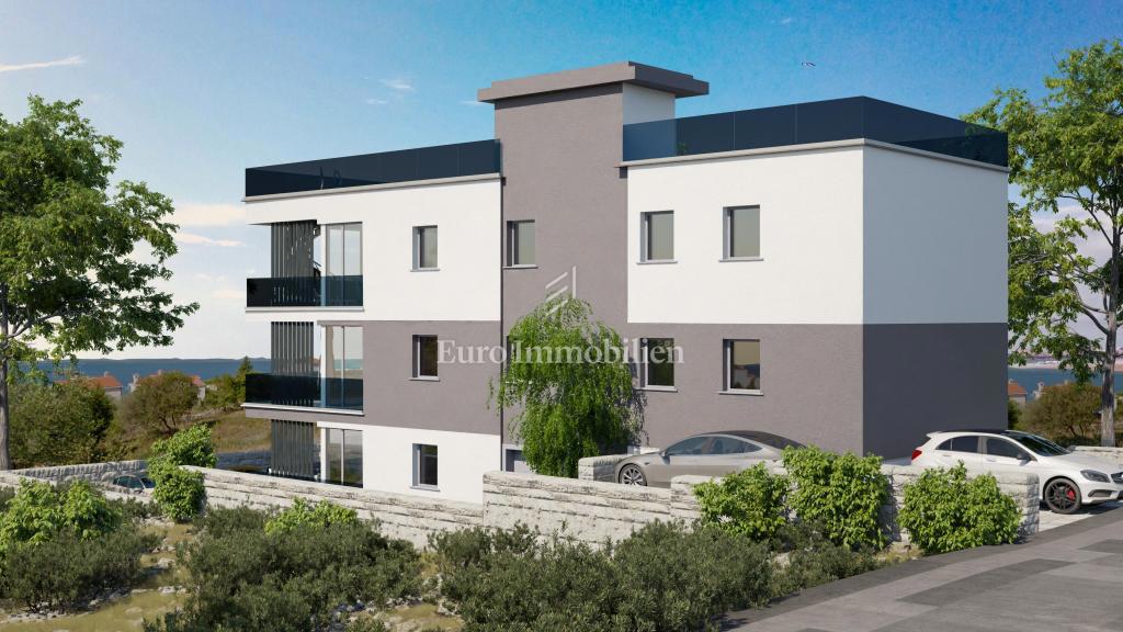 Luxury apartments, 50 meters from the sea, new building