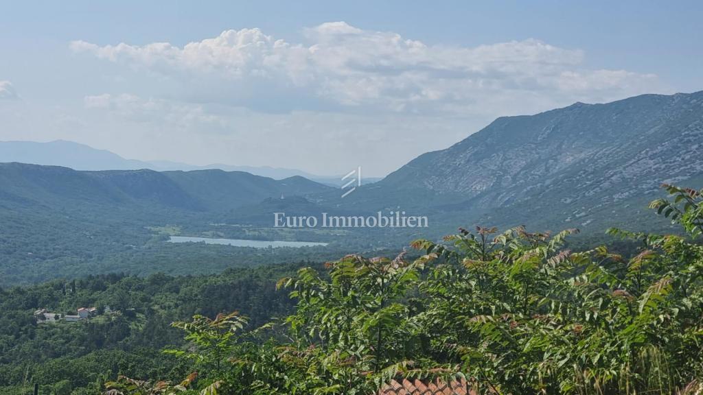 Grizane casa con vista sul mare