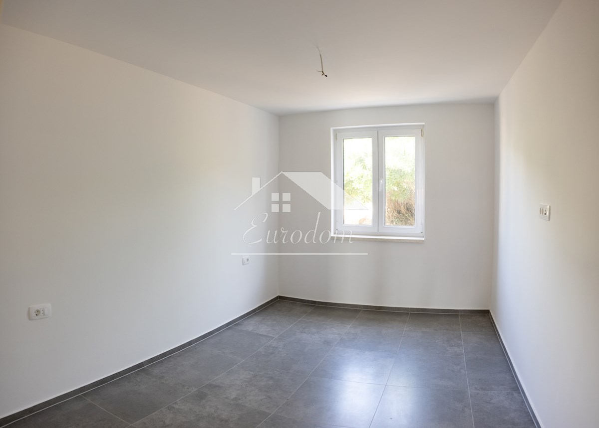 Mandre, isola di Pago – Appartamento con due camere da letto, vista mare e giardino, a 350 m dalla spiaggia
