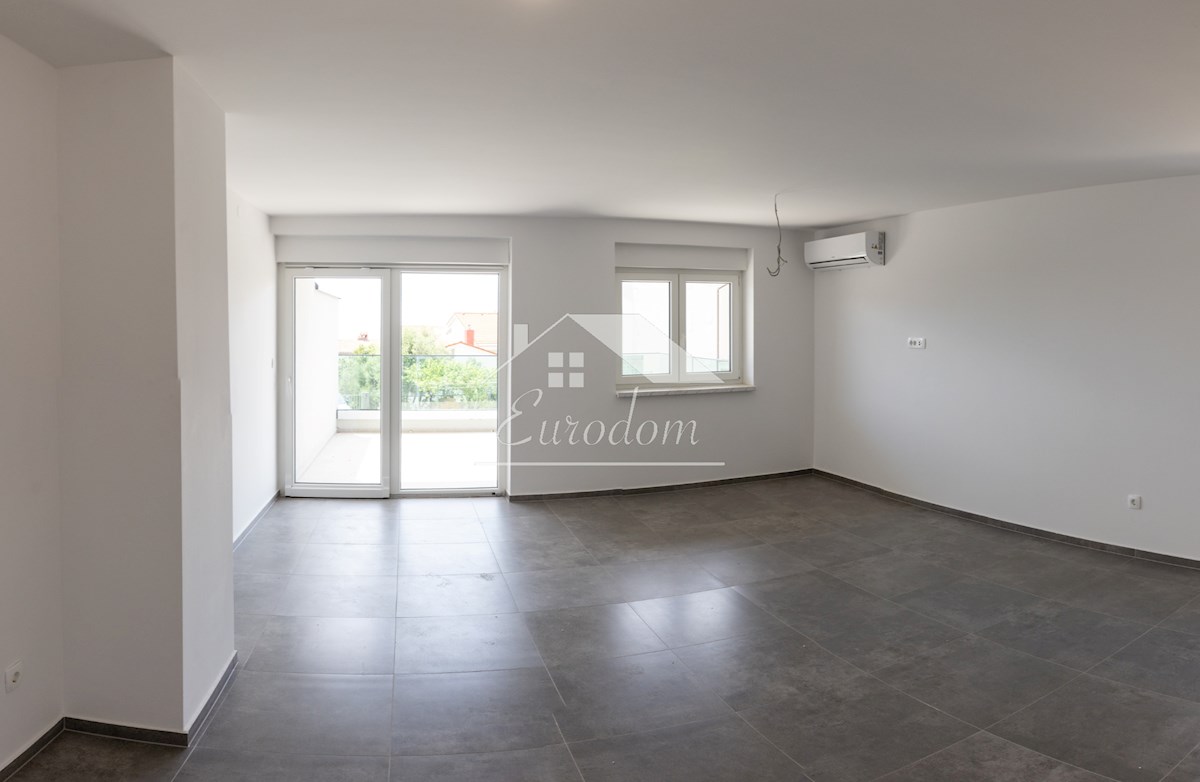Mandre, isola di Pago – Appartamento con due camere da letto, vista mare e giardino, a 350 m dalla spiaggia