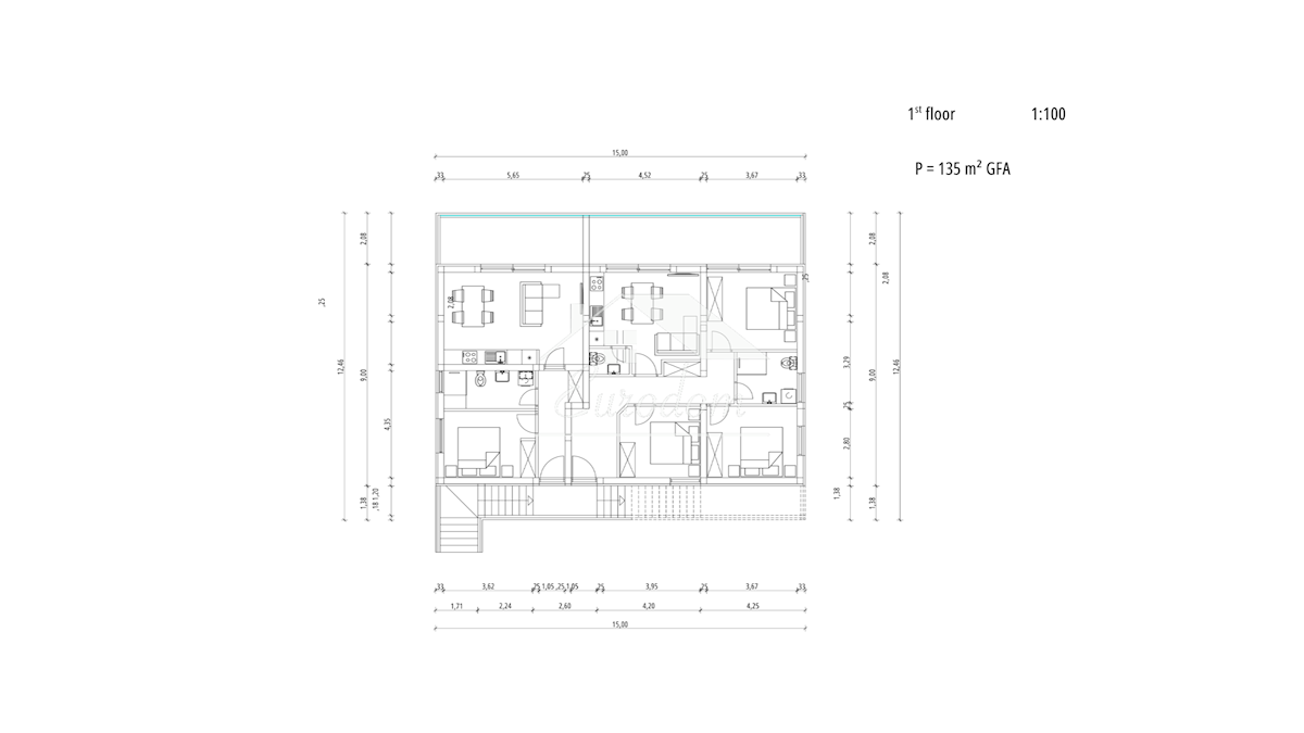 NUOVA COSTRUZIONE – Appartamento moderno con vista mare e grande terrazza