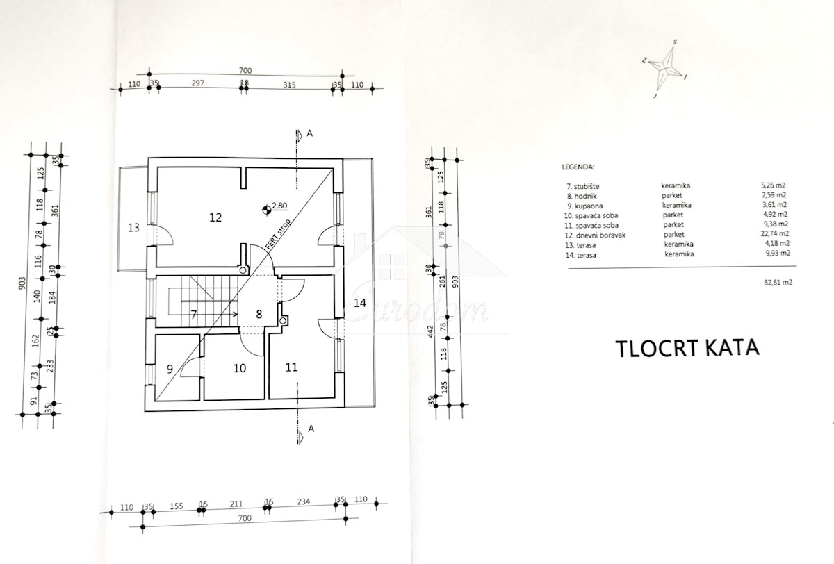 In vendita una casa familiare costruita con materiali di alta qualità a Strmec Stubički