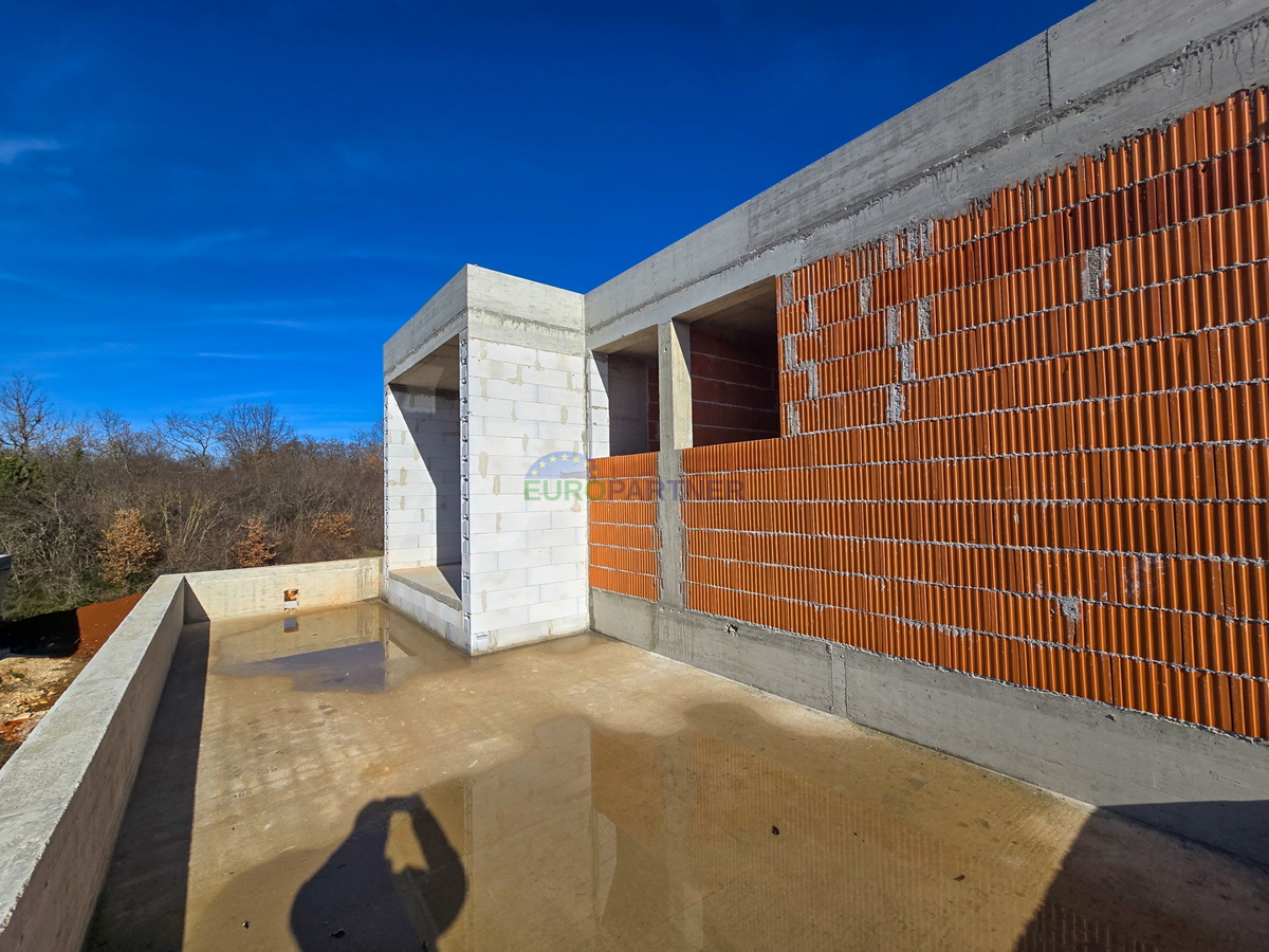 Una villa moderna in costruzione in Istria - Villa Harmony