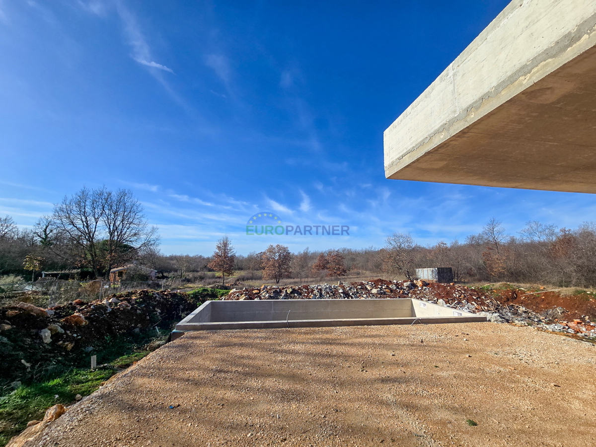 Una villa moderna in costruzione in Istria - Villa Harmony