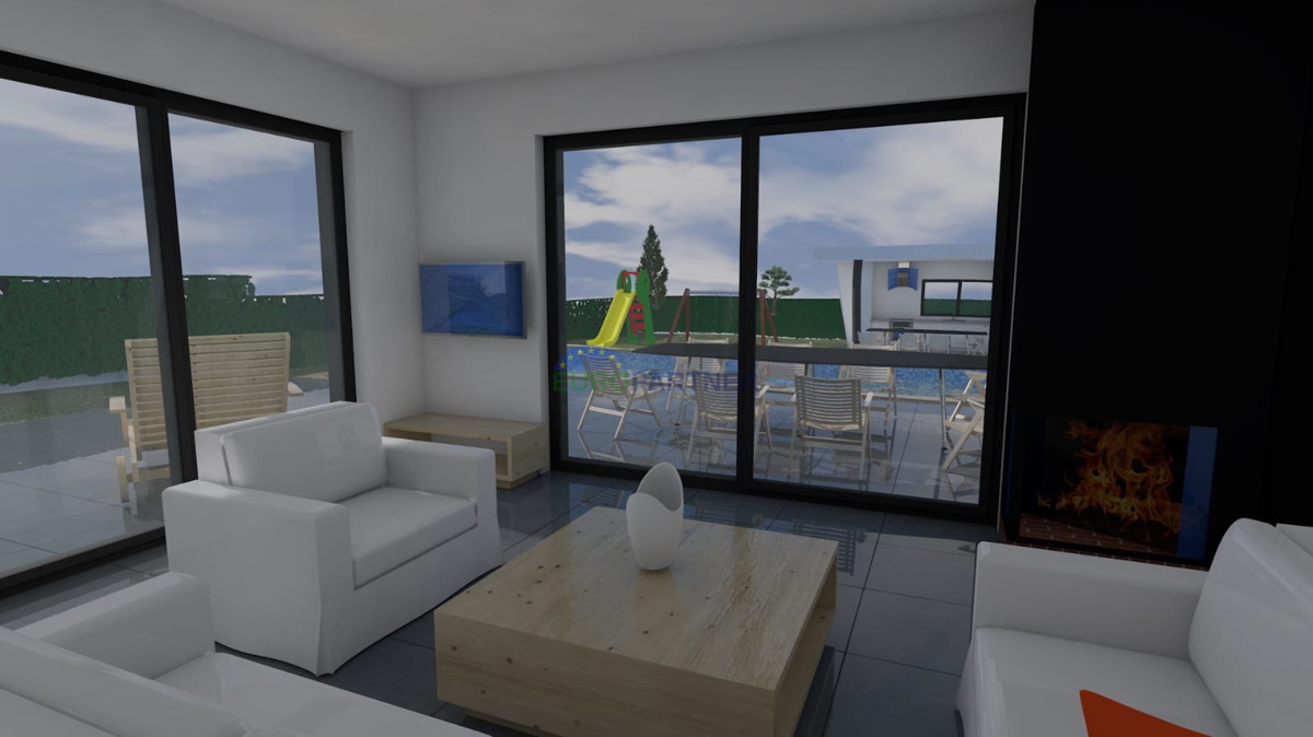 Una villa moderna in costruzione in Istria - Villa Harmony