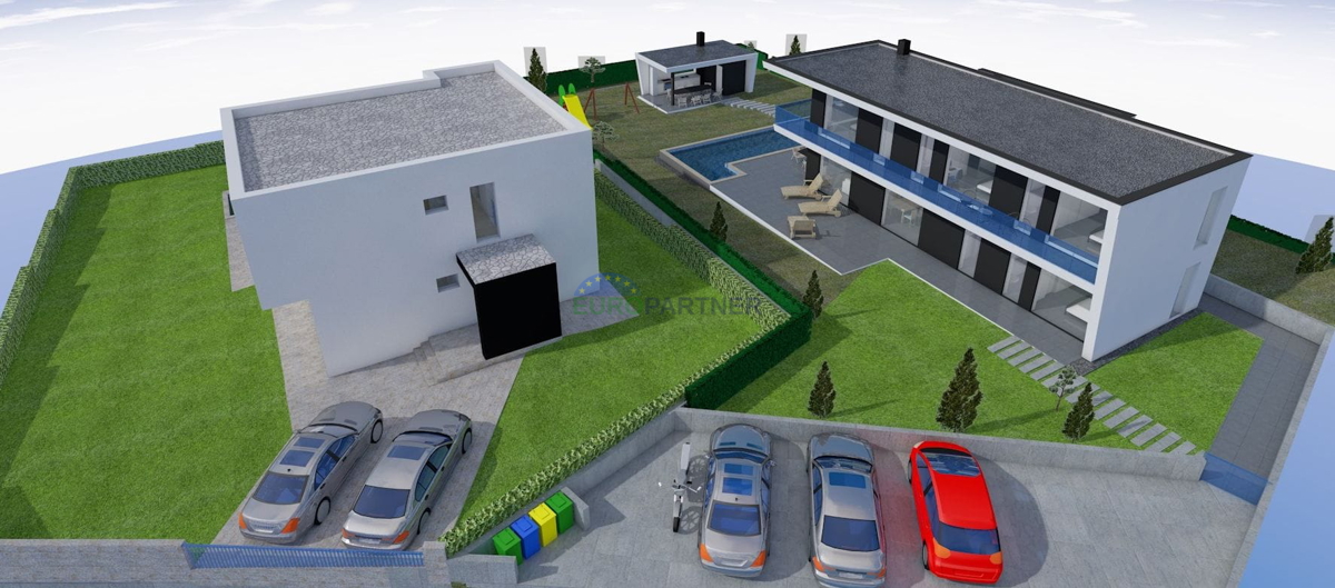 Una villa moderna in costruzione in Istria - Villa Harmony