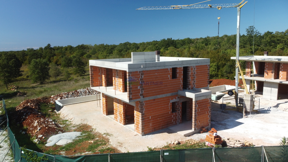 Una villa moderna in costruzione in Istria - Villa Harmony