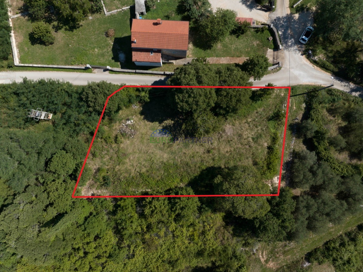 Poreč area, building land with building permit