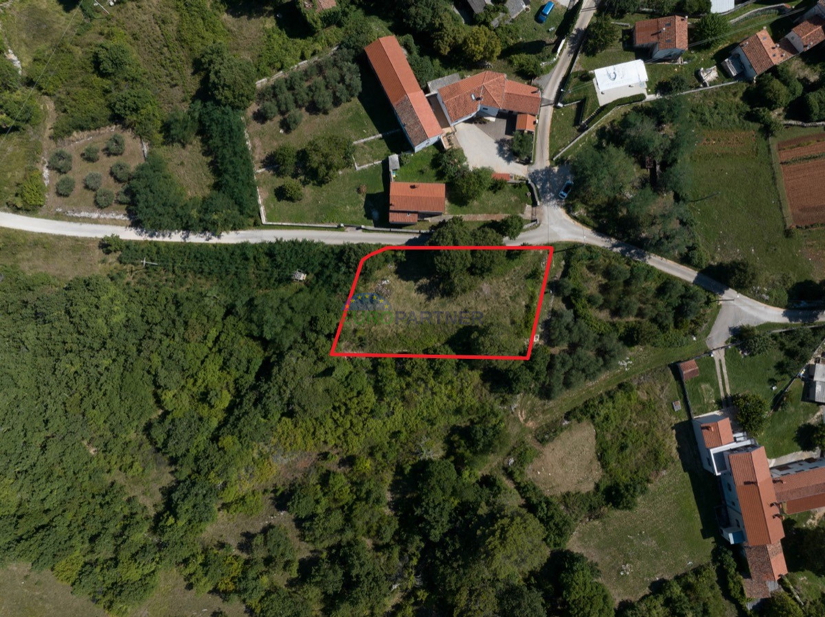Poreč area, building land with building permit