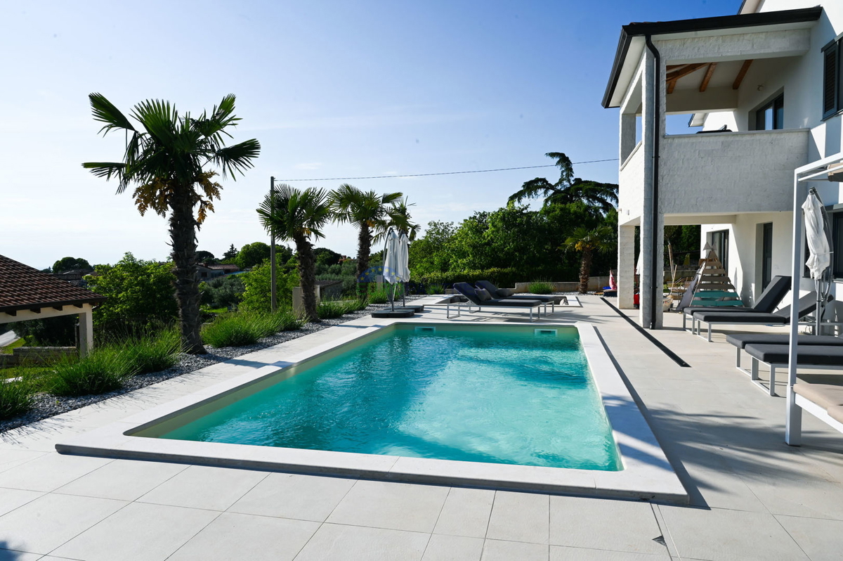 Villa di lusso e moderna con vista panoramica sul mare, Poreč, Istria