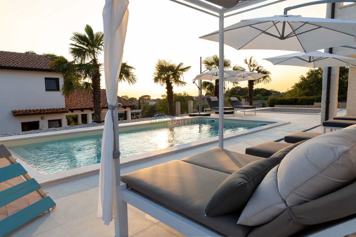 Villa di lusso e moderna con vista panoramica sul mare, Poreč, Istria