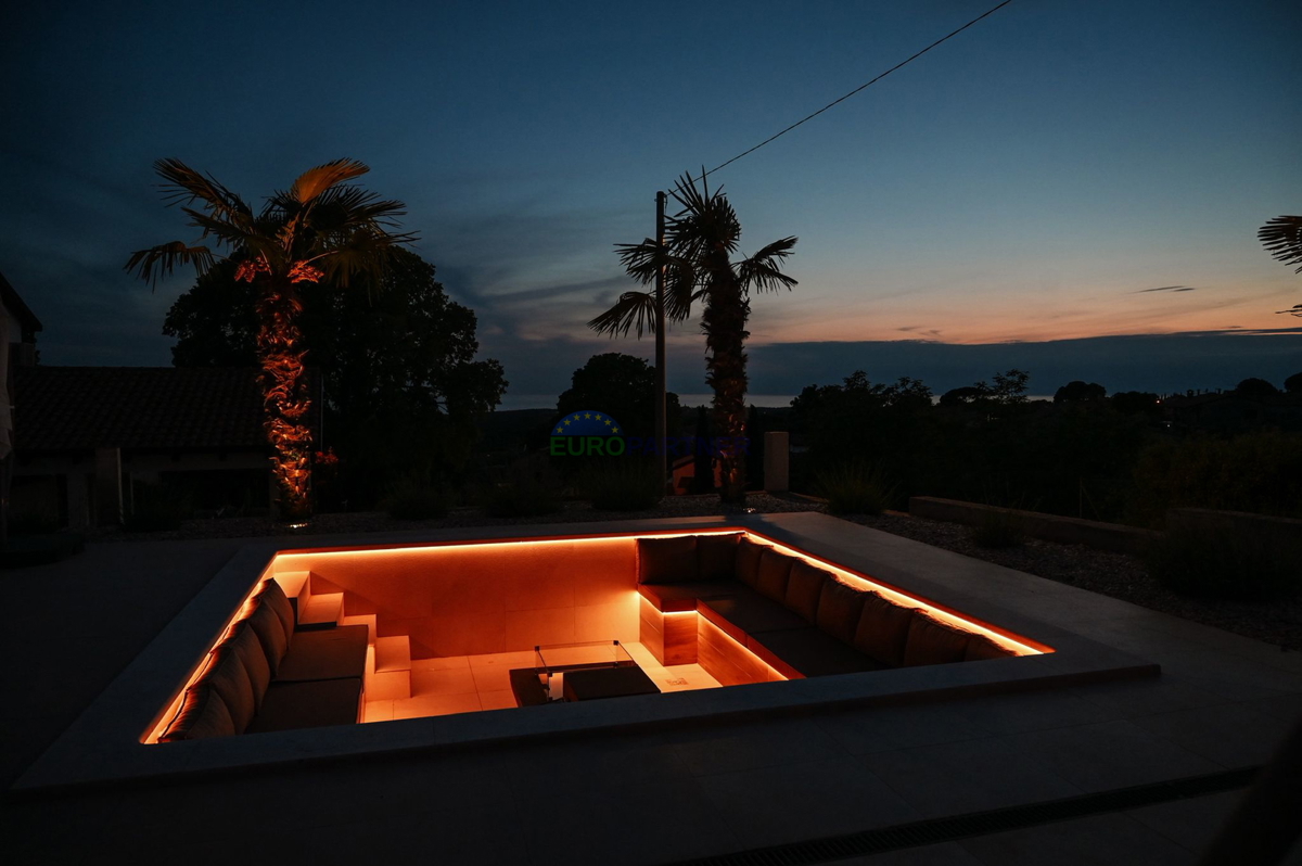 Villa di lusso e moderna con vista panoramica sul mare, Poreč, Istria