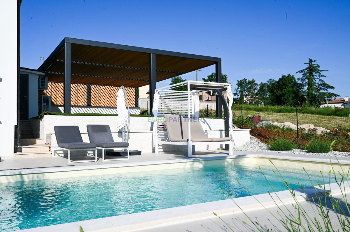 Villa di lusso e moderna con vista panoramica sul mare, Poreč, Istria