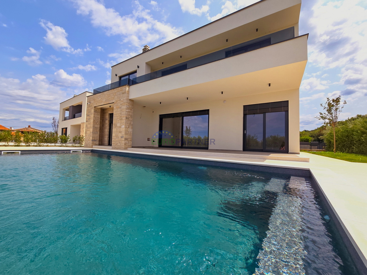 Parenzo - Villa di lusso indipendente con vista mare e piscina