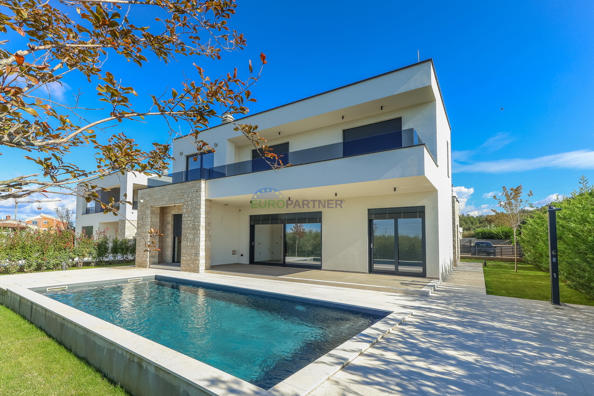 Parenzo - Villa di lusso indipendente con vista mare e piscina