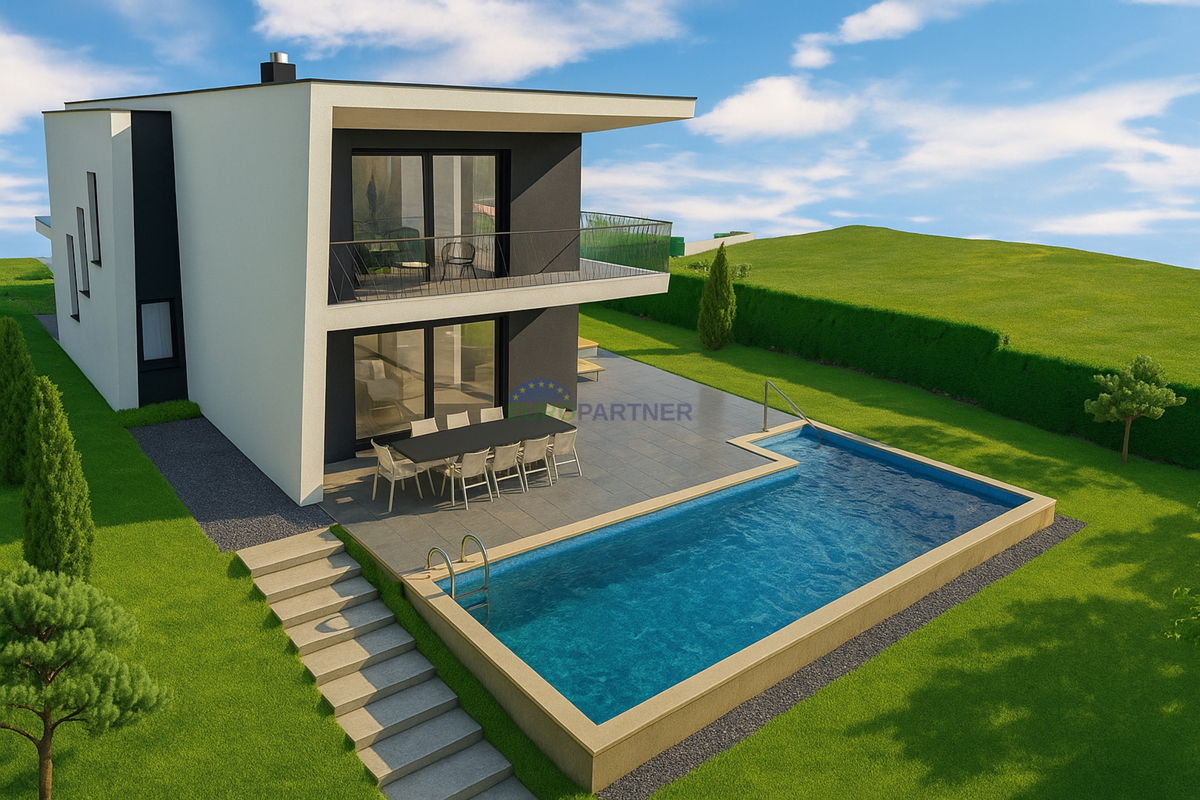 &quot;Villa Black Beauty&quot; attende il suo nuovo proprietario, realizzata con il metodo di costruzione &quot;chiavi in ​​mano&quot;.