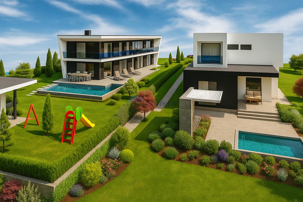 "Villa Black Beauty" attende il suo nuovo proprietario, realizzata con il metodo di costruzione "chiavi in ​​mano".