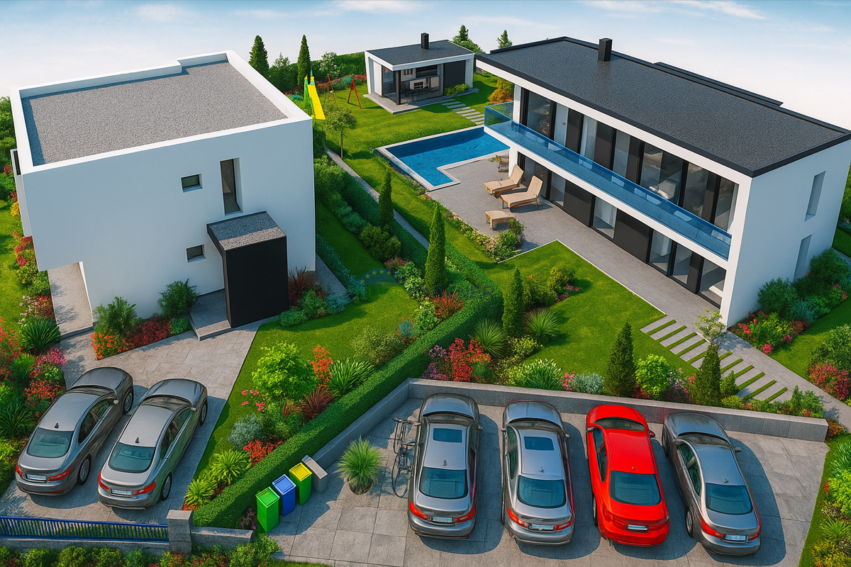 "Villa Black Beauty" attende il suo nuovo proprietario, realizzata con il metodo di costruzione "chiavi in ​​mano".