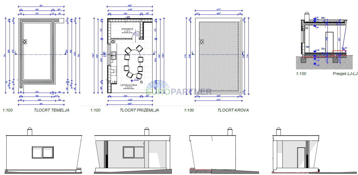 &quot;Villa Black Beauty&quot; attende il suo nuovo proprietario, realizzata con il metodo di costruzione &quot;chiavi in ​​mano&quot;.
