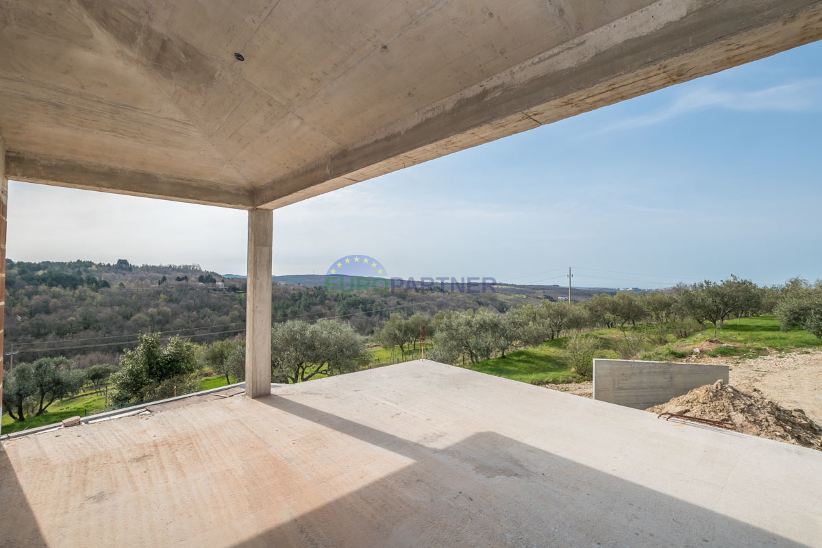 Momiano, villa con vista panoramica sul mare