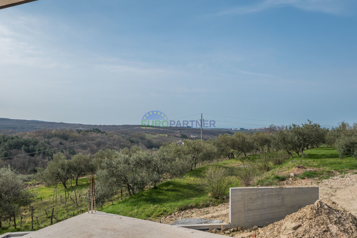 Momiano, villa con vista panoramica sul mare