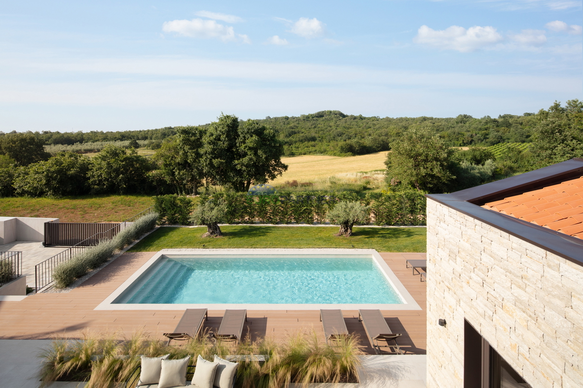 Bellissima villa con benessere e piscina riscaldata, vicino a Orsera, in Istria