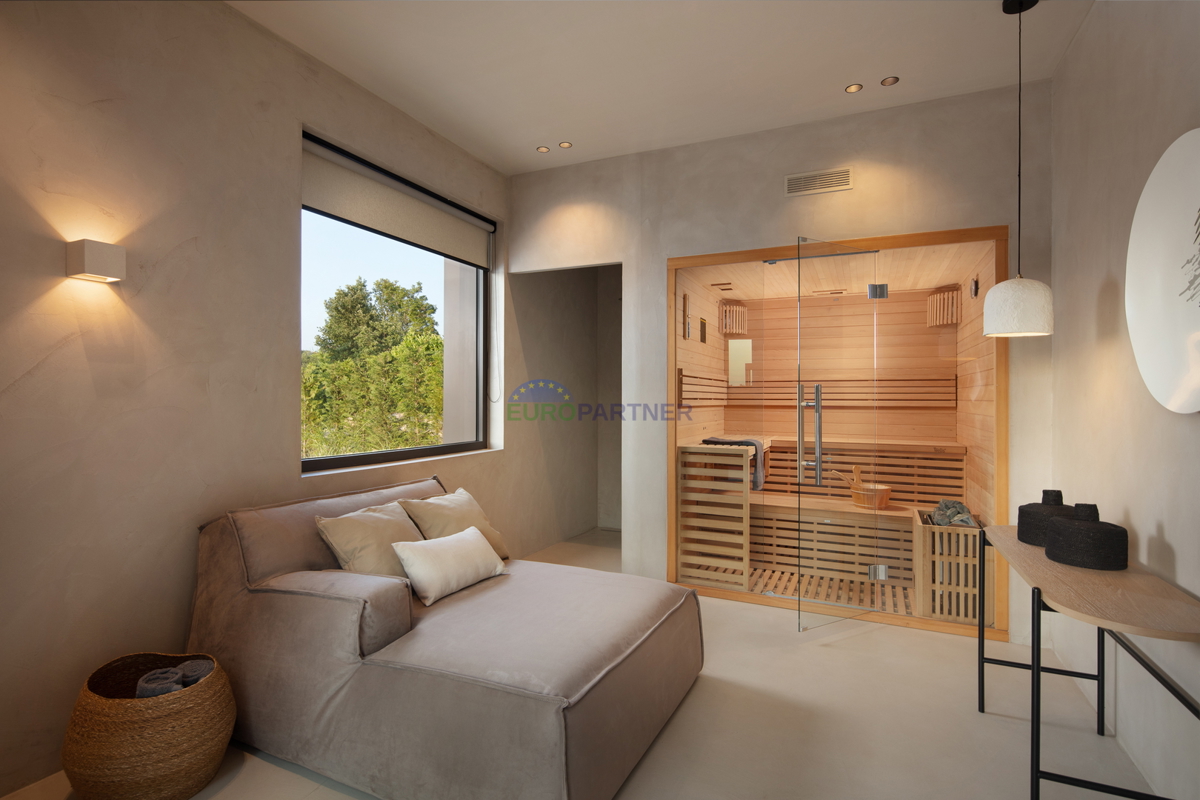 Bellissima villa con benessere e piscina riscaldata, vicino a Orsera, in Istria