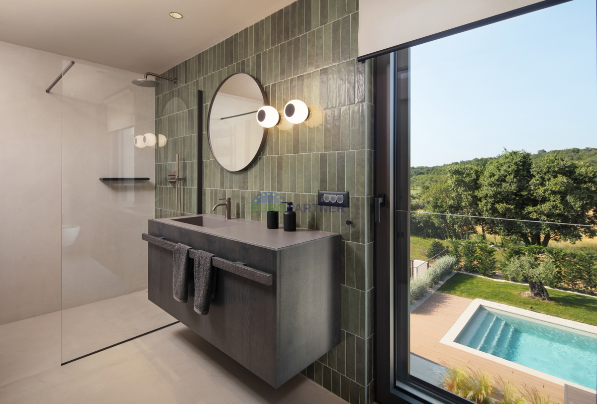 Bellissima villa con benessere e piscina riscaldata, vicino a Orsera, in Istria